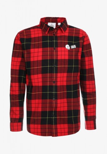 Рубашка CHEAP MONDAY Fit Shirt Red Tartan Scarlet Red, фото 2