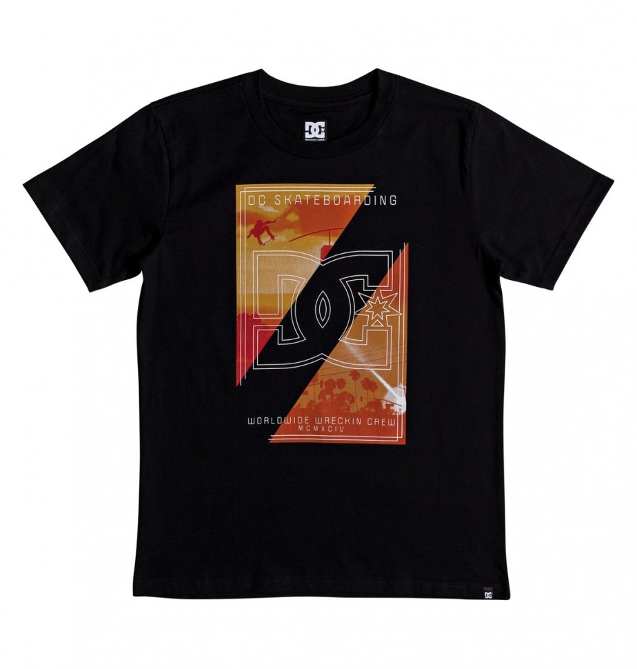 

Футболка DC SHOES Dany Palm Ss Bo B Black, Черный
