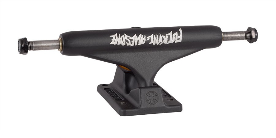 фото Подвески для скейтборда independent stage 11 fucking awesome ltd. black matte 159 мм