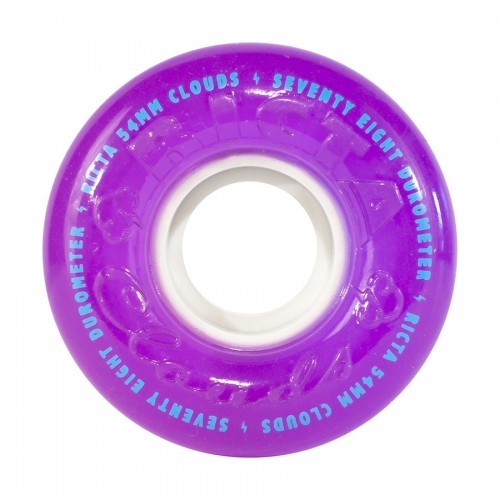 Комплект колес RICTA Crystal Clouds Purple 78a 54mm, фото 1