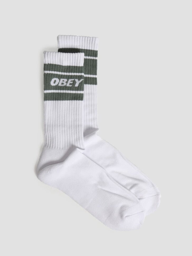 Носки OBEY Cooper Ii Socks WHITE / OIL BLUE 2021