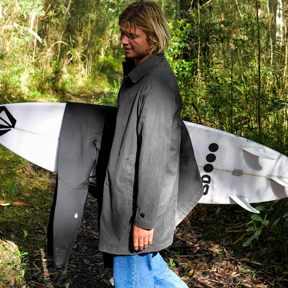 Плащ VOLCOM V Ent Noa Deane Trench Heather Grey фото 4