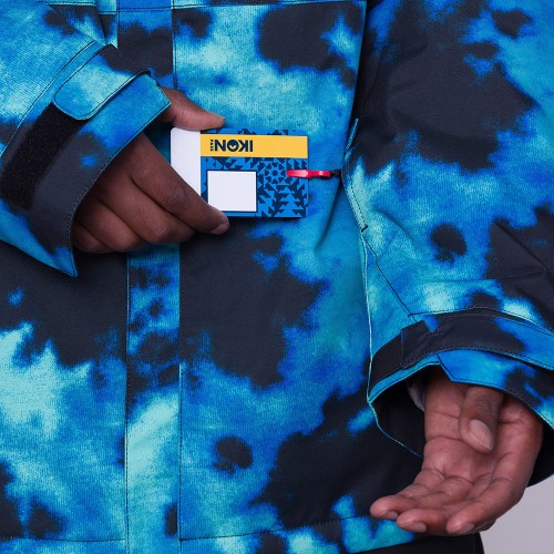 Куртка горнолыжная 686 Foundation Jacket Blue Slush Nebula, фото 6