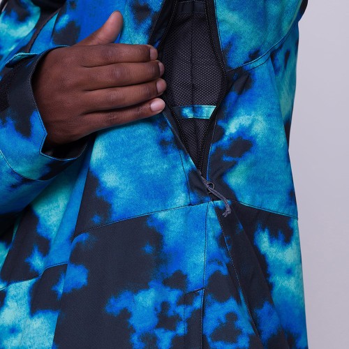 Куртка горнолыжная 686 Foundation Jacket Blue Slush Nebula, фото 7