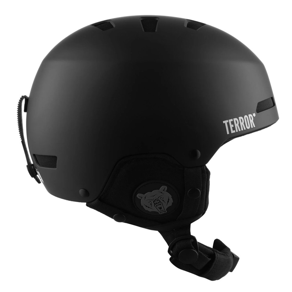 Шлем горнолыжный TERROR Freestyle Black 2024 фото 2