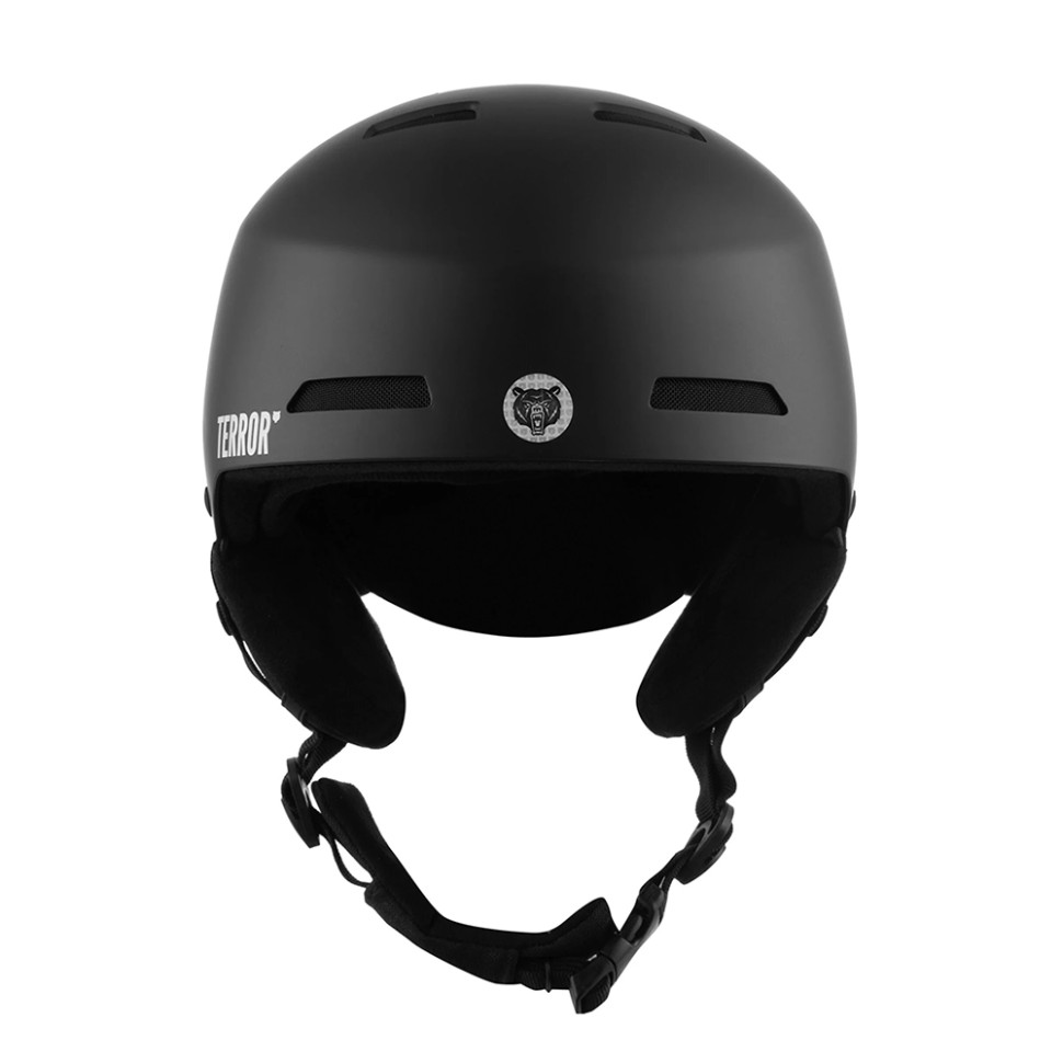 Шлем горнолыжный TERROR Freestyle Black 2024 фото 4