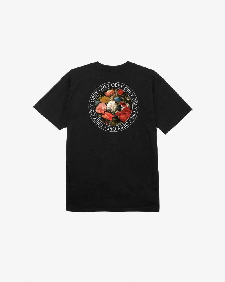 Футболка OBEY Obey Bouquet FW25 Black фото 2