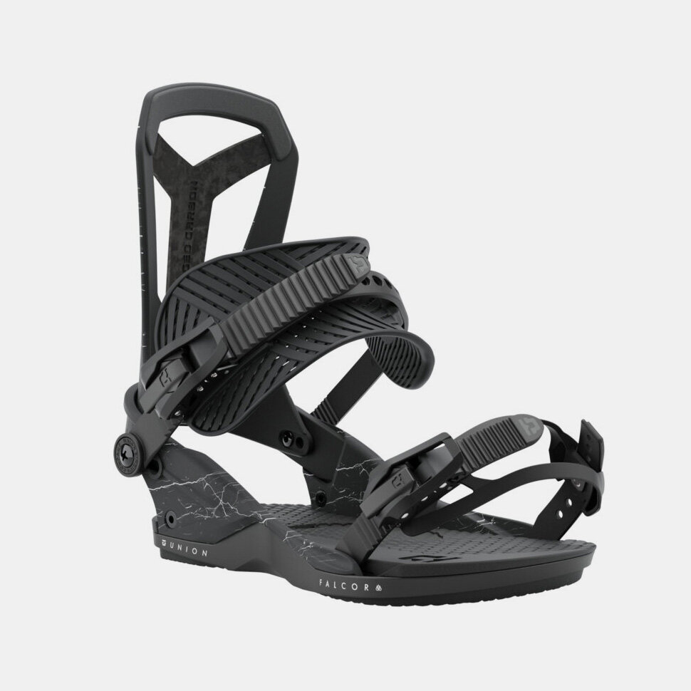 фото Крепления для сноуборда мужские union falcor black marble 2022