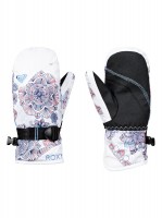 Варежки ROXY Rx Jett Gir Mit G Bright White_Snowflakes Варежки ROXY Rx Jett Gir Mit G Bright White_Snowflakes