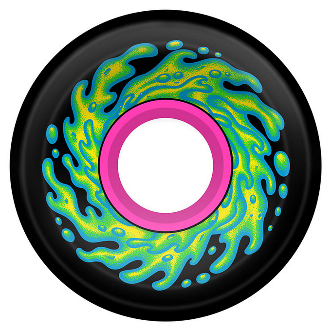 Колеса SANTA CRUZ Slime Balls Og Slime Black Pink 60мм 78a 2020, фото 1