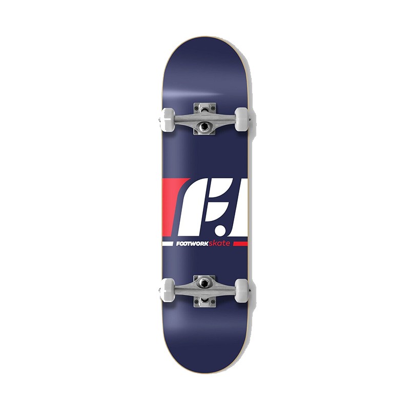 Комплект скейтборд FOOTWORK Logo Navy  8 дюйм 2022