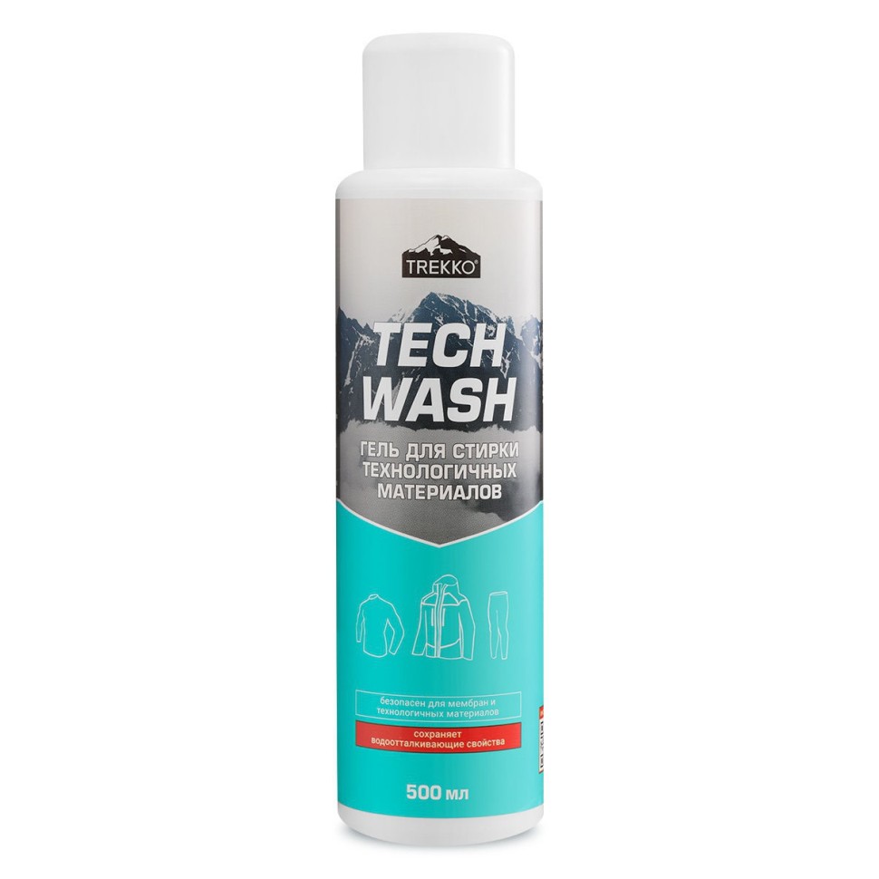 Средство для стирки технологичных материалов TREKKO Tech Wash 500мл 2023 4655299942638