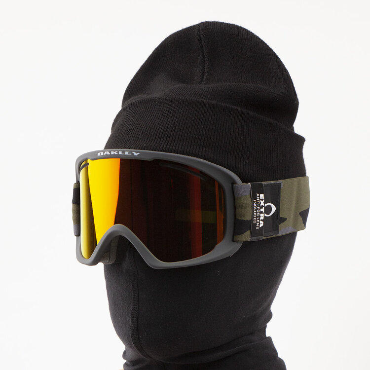 Маска горнолыжная OAKLEY O Frame 2.0 Pro Xl DARK BRUSH CAMO/FIRE IRIDIUM & PERSIMMON, фото 1