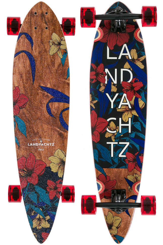 

Комплект лонгборд LANDYACHTZ Maple Chief Floral Complete Assorted