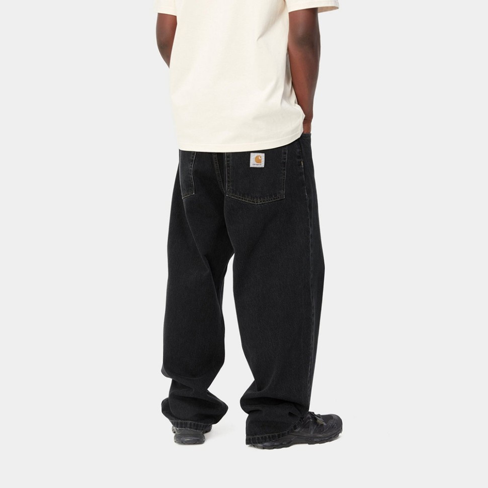 Джинсы CARHARTT WIP Brandon Pant Black Stone Washed фото 4