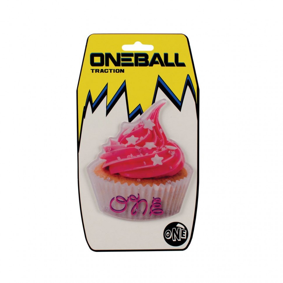 Наклейка на доску ONEBALL TRACTION - CUPCAKE 765857242194, цвет розовый Traction - Walter - фото 2