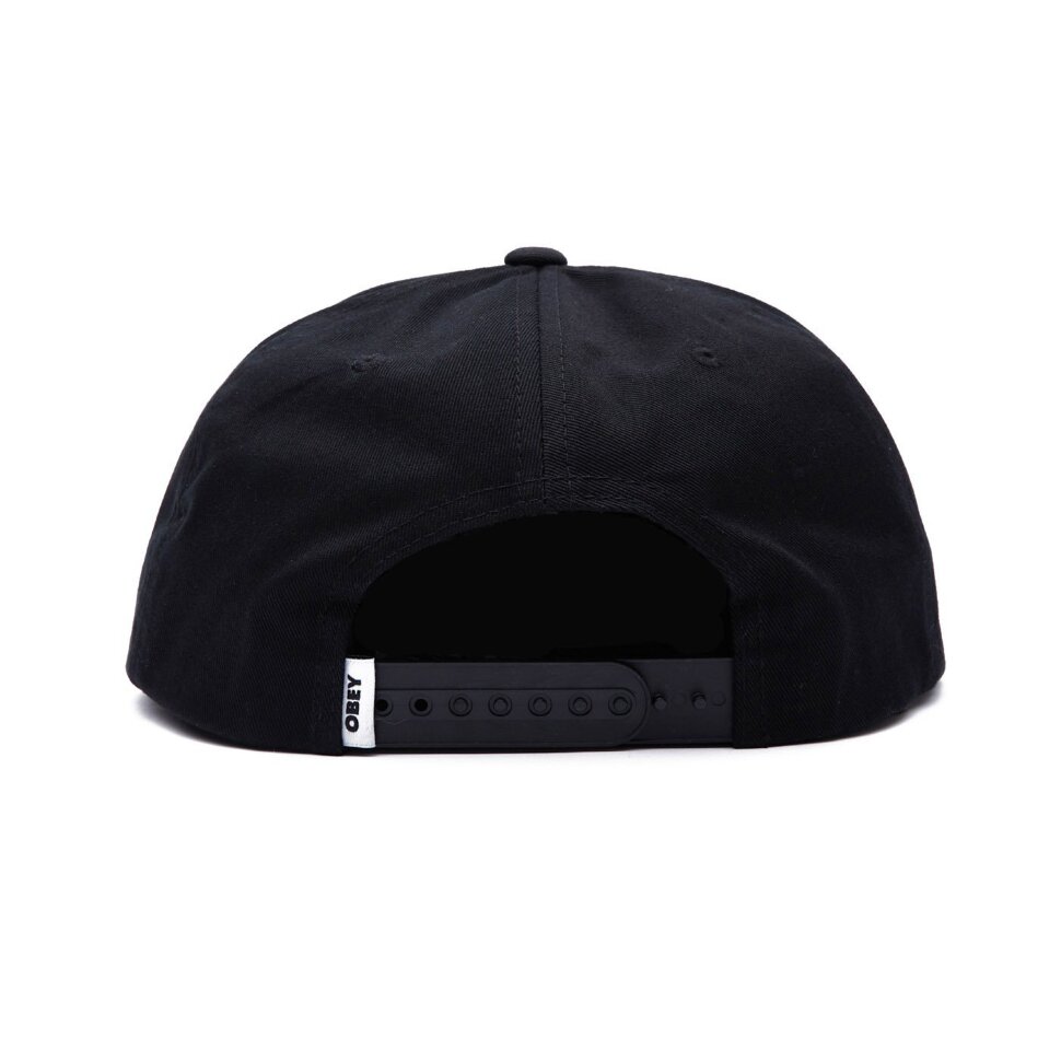 фото Кепка obey players club snapback black 2021