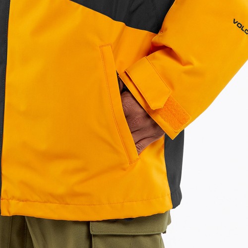 Куртка сноубордическая VOLCOM Vcolp Ins Jacket Gold 2024, фото 5