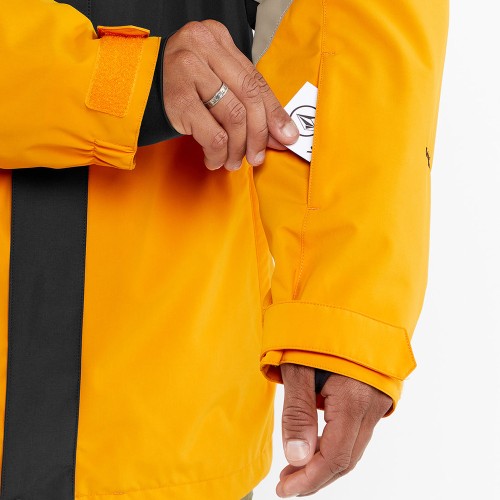 Куртка сноубордическая VOLCOM Vcolp Ins Jacket Gold 2024, фото 6