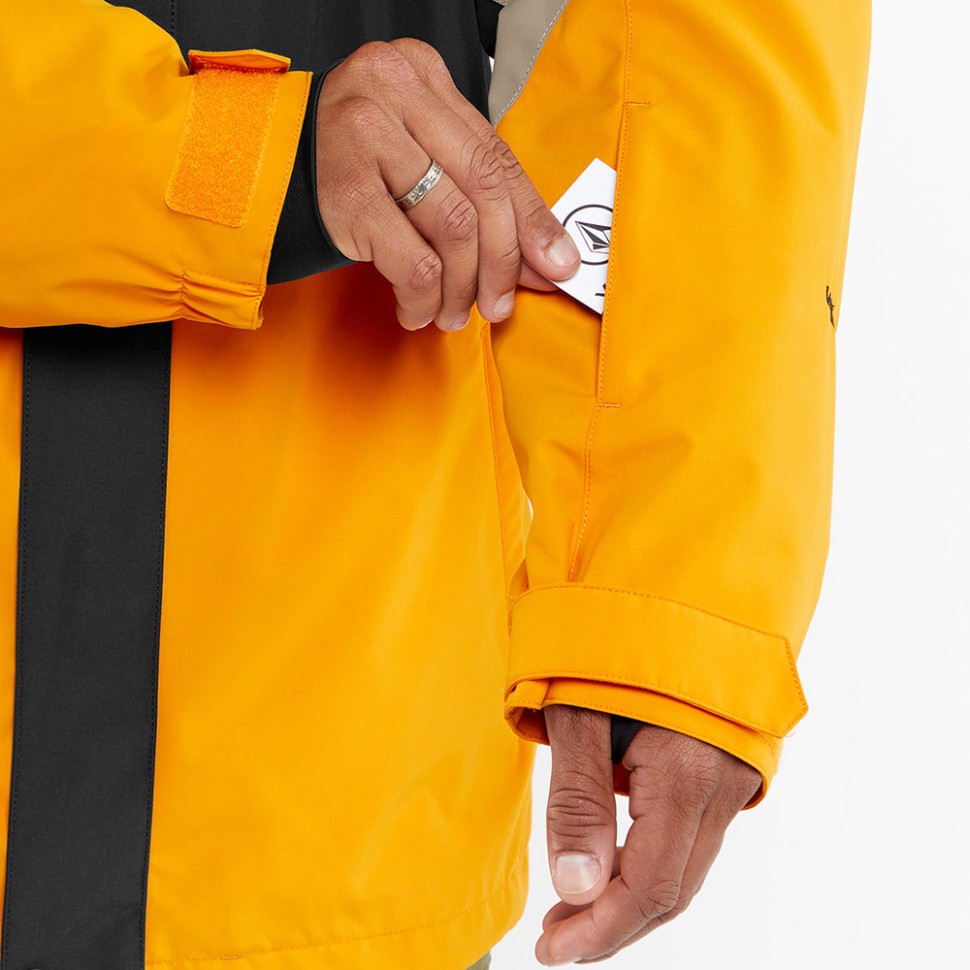Куртка сноубордическая VOLCOM Vcolp Ins Jacket Gold 2024 фото 6