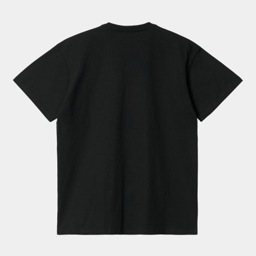 Футболка CARHARTT WIP S/S Chase T-Shirt SS24 Black / Gold, фото 2