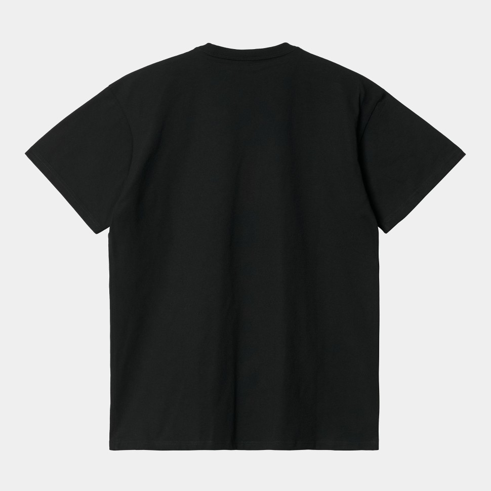 Футболка CARHARTT WIP S/S Chase T-Shirt SS24 Black / Gold фото 2