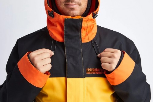 Комбинезон для сноуборда мужской AIRBLASTER Stretch Freedom Suit Sun Fire 2020, фото 6
