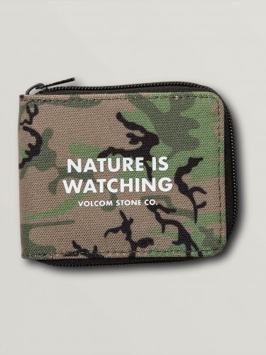 Кошелек VOLCOM Full Zip Wlt Camouflage 2020, фото 1