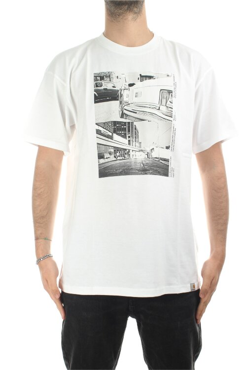 Футболка CARHARTT WIP S/S Suraj Bhamra Reverse T-S White 2020, фото 1