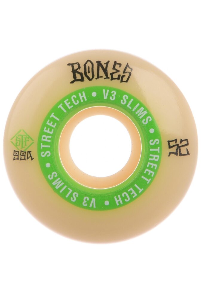 Колеса для скейтборда для cкейтборда BONES Ninety-Nines V3 Assorted 52  мм 2020