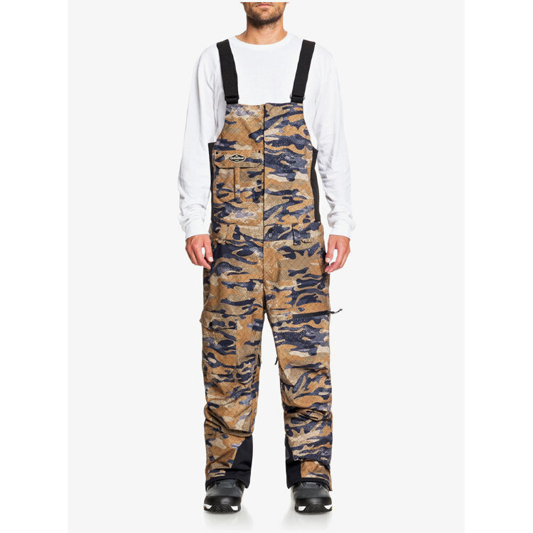 Штаны для сноуборда мужские QUIKSILVER UTILITY BIB M SNPT CQW1 Military Olive Gps Point, фото 1