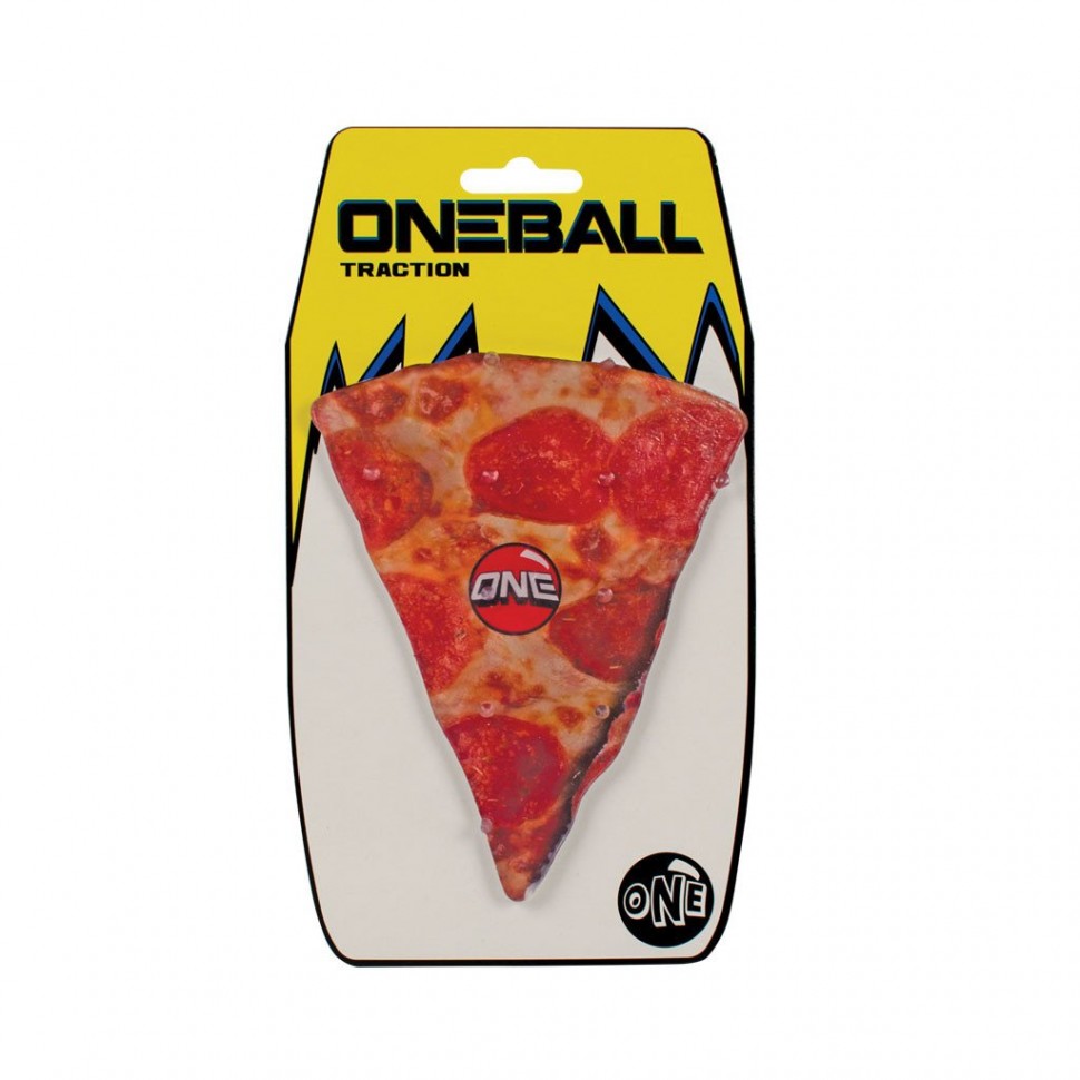 Наклейка на доску ONEBALL Traction - Pizza 765857243191, цвет красный - фото 2