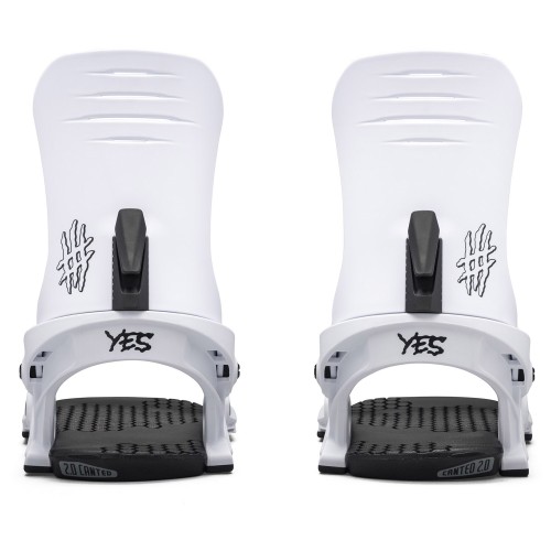 Крепления для сноуборда YES Ipo FW25 White, фото 2