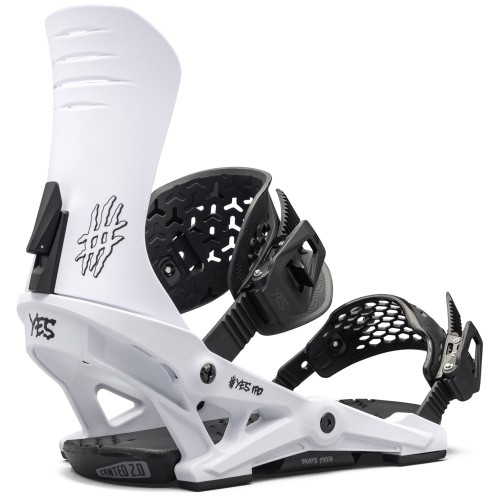 Крепления для сноуборда YES Ipo FW25 White, фото 1