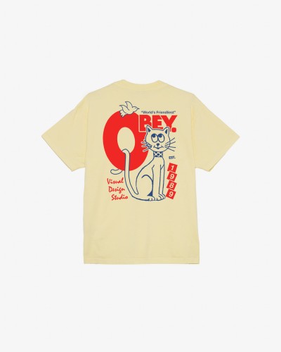 Футболка OBEY Obey World’S Friendliest FW25 Anise Flower, фото 2