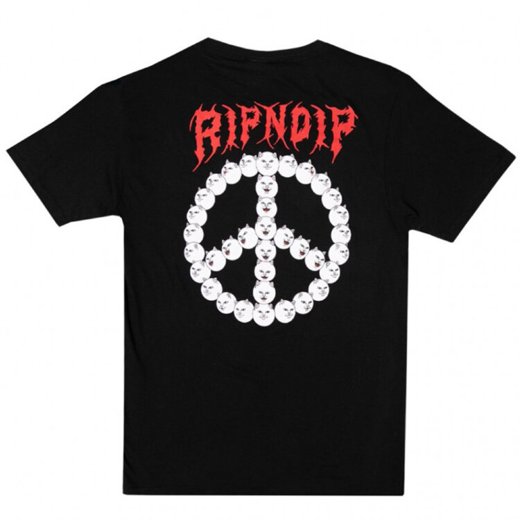 Футболка RIPNDIP Expression Tee Black 2020, фото 3