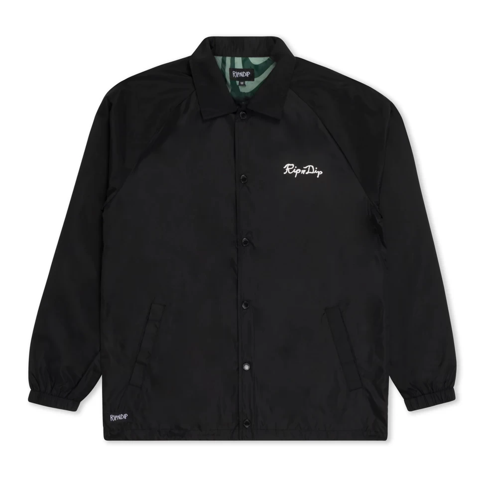 Куртка RIPNDIP Nermali Coaches Jacket Black 2023