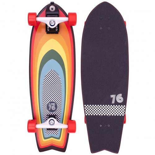 Комплект лонгборд Z-FLEX Surf-A-Gogo Surfskate Fish  2021, фото 1