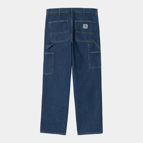 Джинсы CARHARTT WIP Double Knee Pant SS24 Blue (Stone Washed), фото 2