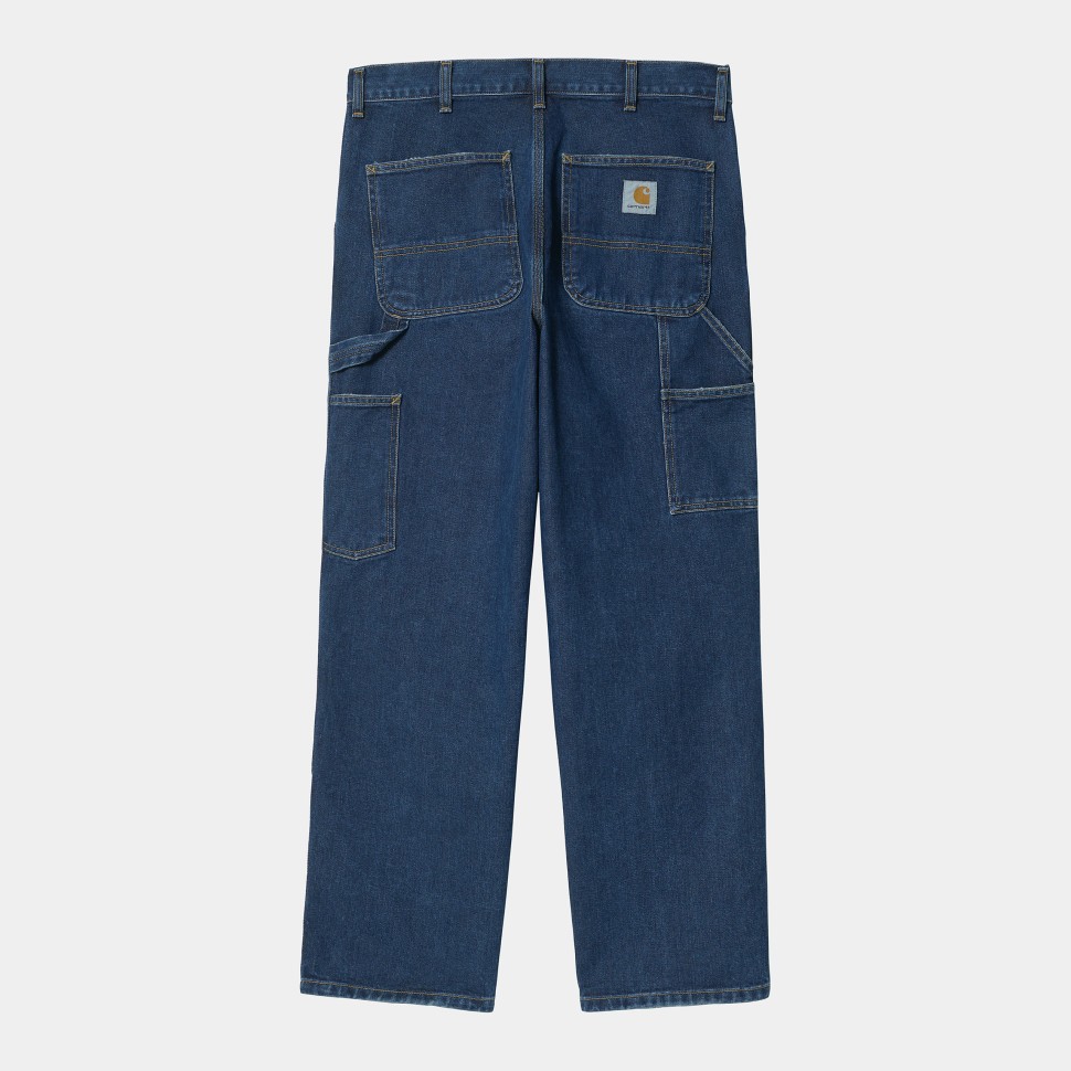 Джинсы CARHARTT WIP Double Knee Pant SS24 Blue (Stone Washed) фото 2