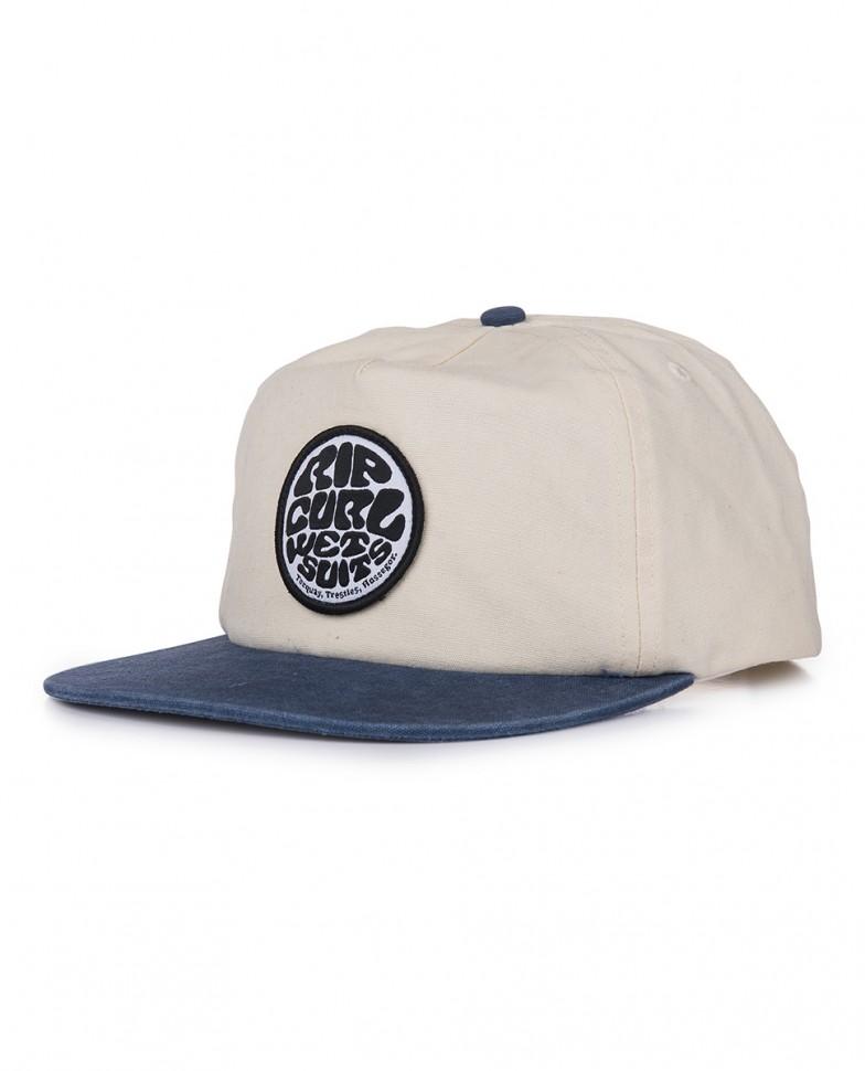 

Кепка RIP CURL Washed Wetty Snap Back Cp Navy, Бежевый