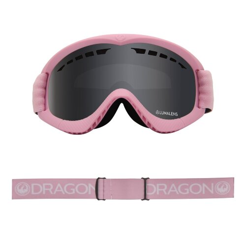 Маска горнолыжная DRAGON Dxs Pink/Ll Dark Smoke, фото 2