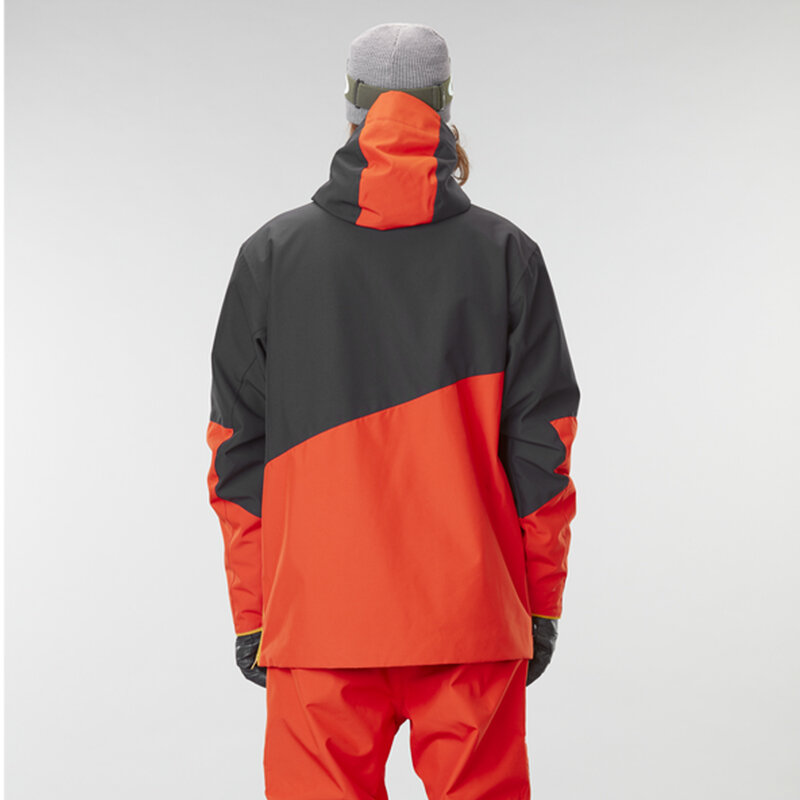 Куртка горнолыжная PICTURE ORGANIC Trifid Jkt Black/Pumpkin Red 2022 фото 2