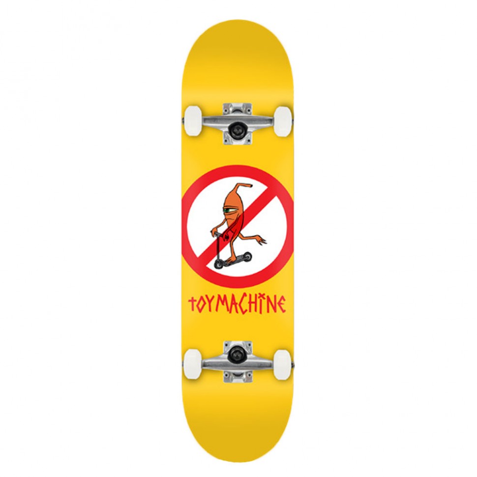 Скейтборд в сборе TOY MACHINE No Scooter Yellow 8 дюйм 2022 827059403824