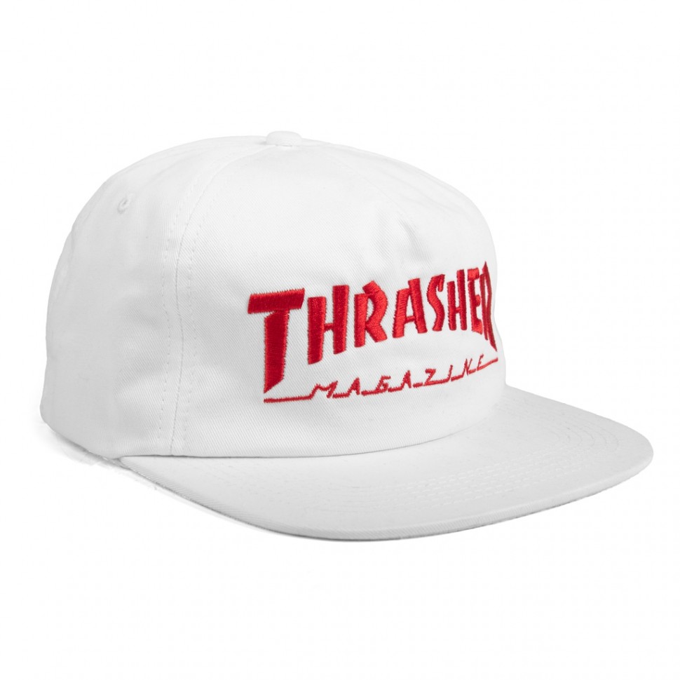 Кепка THRASHER Mag Logo Snapback White 2023