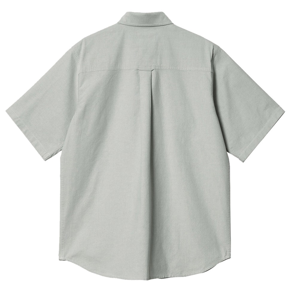 Рубашка CARHARTT WIP S/S Braxton Shirt Yucca/White фото 2