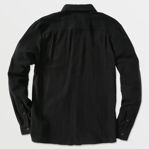 Рубашка VOLCOM Caden Solid Ls Black, фото 2