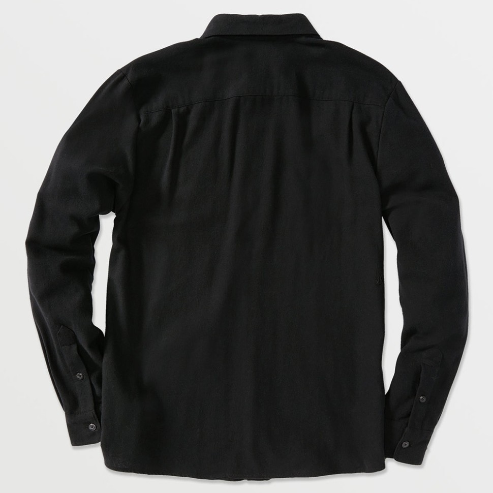 Рубашка VOLCOM Caden Solid Ls Black фото 2