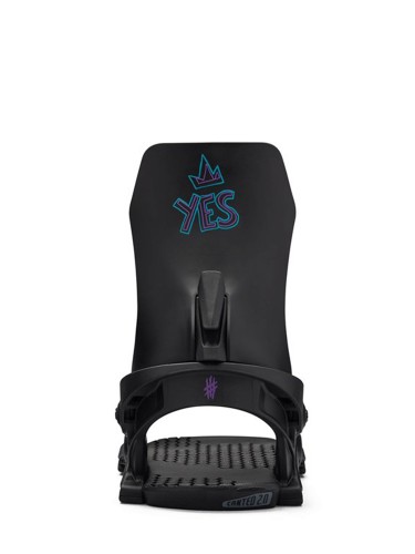 Крепления для сноуборда женские YES Rebel FW25 Black, фото 2