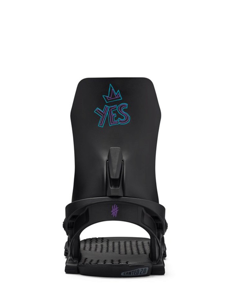 Крепления для сноуборда женские YES Rebel FW25 Black фото 2